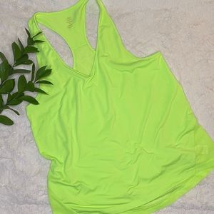 Neon Green Racerback Tank